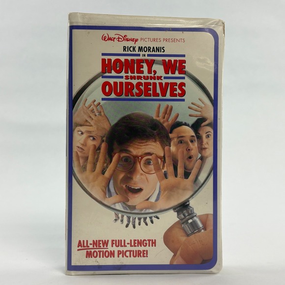 Disney Other - Honey We Shrunk Ourselves VHS Disney Rick Moranis 1997 Clamshell Case 8007